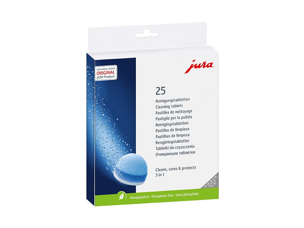 3-fázové čistící tablety 25 ks