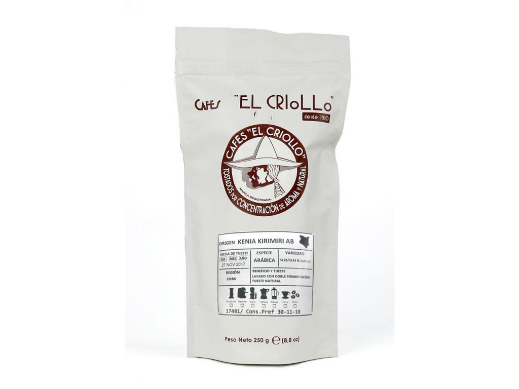 Káva El Criollo COLOMBIA DEL HUILA 250g