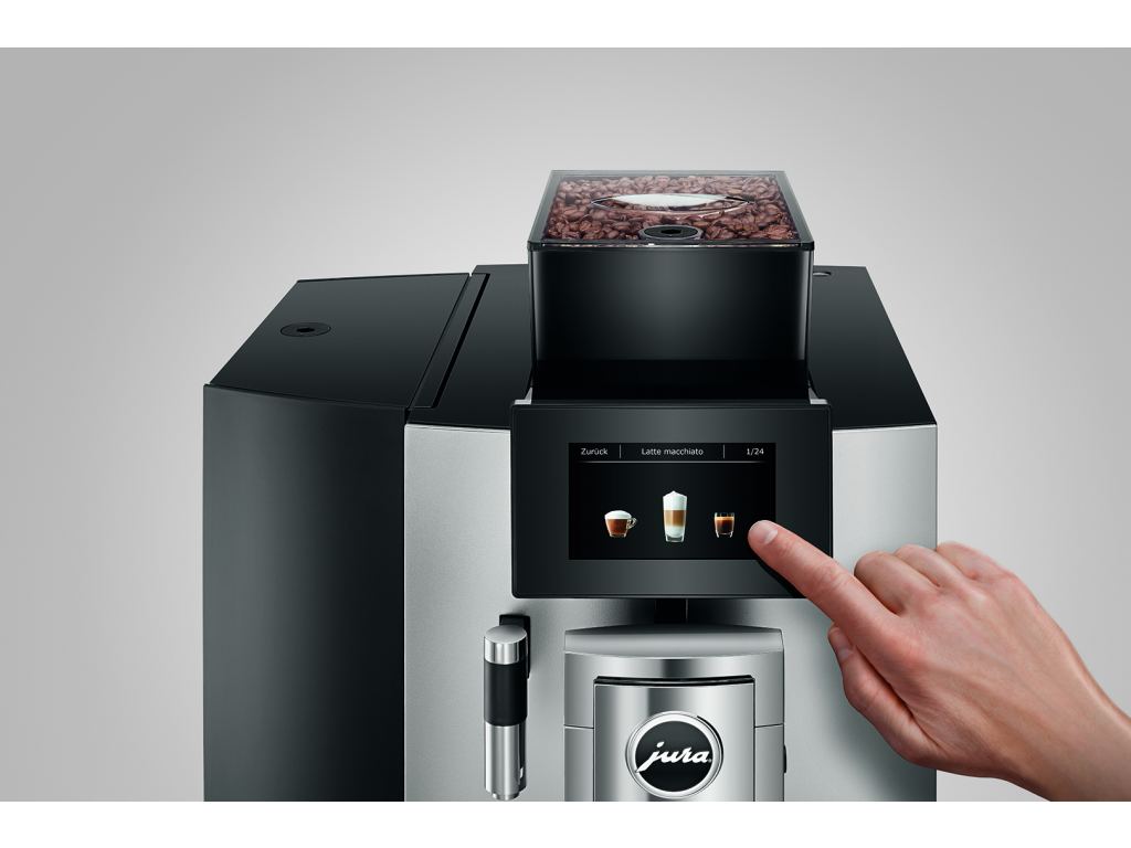 Jednoduché ovládání kávovaru JURA X10