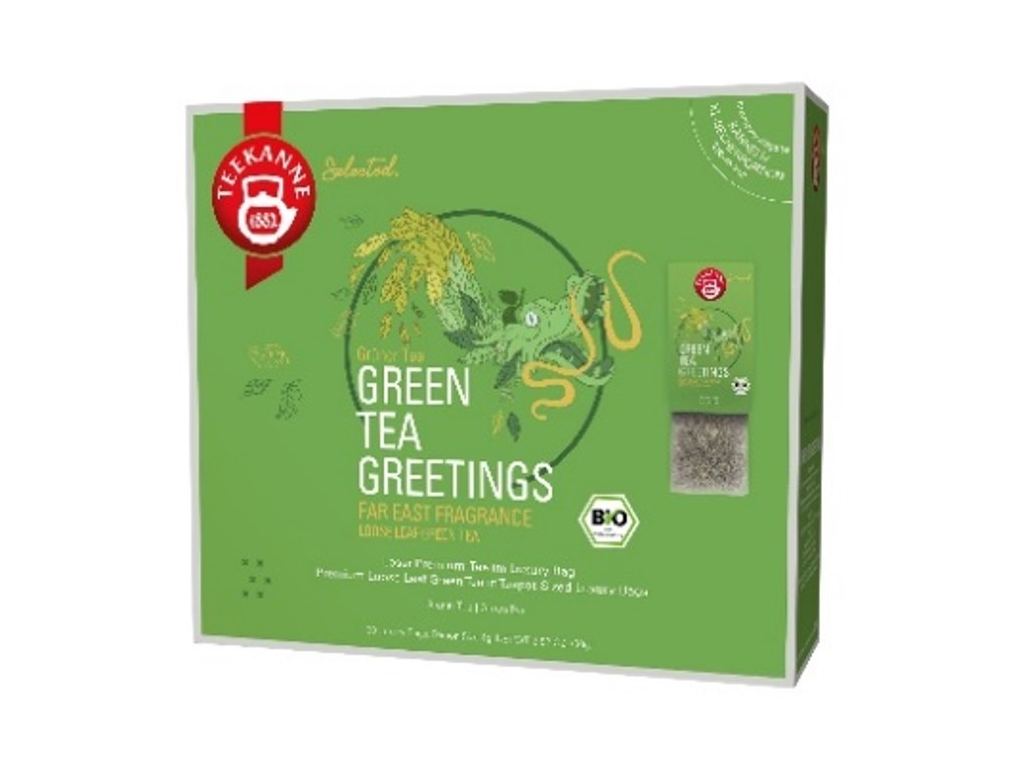 Čaj Teekanne Green Tea Greetings BIO